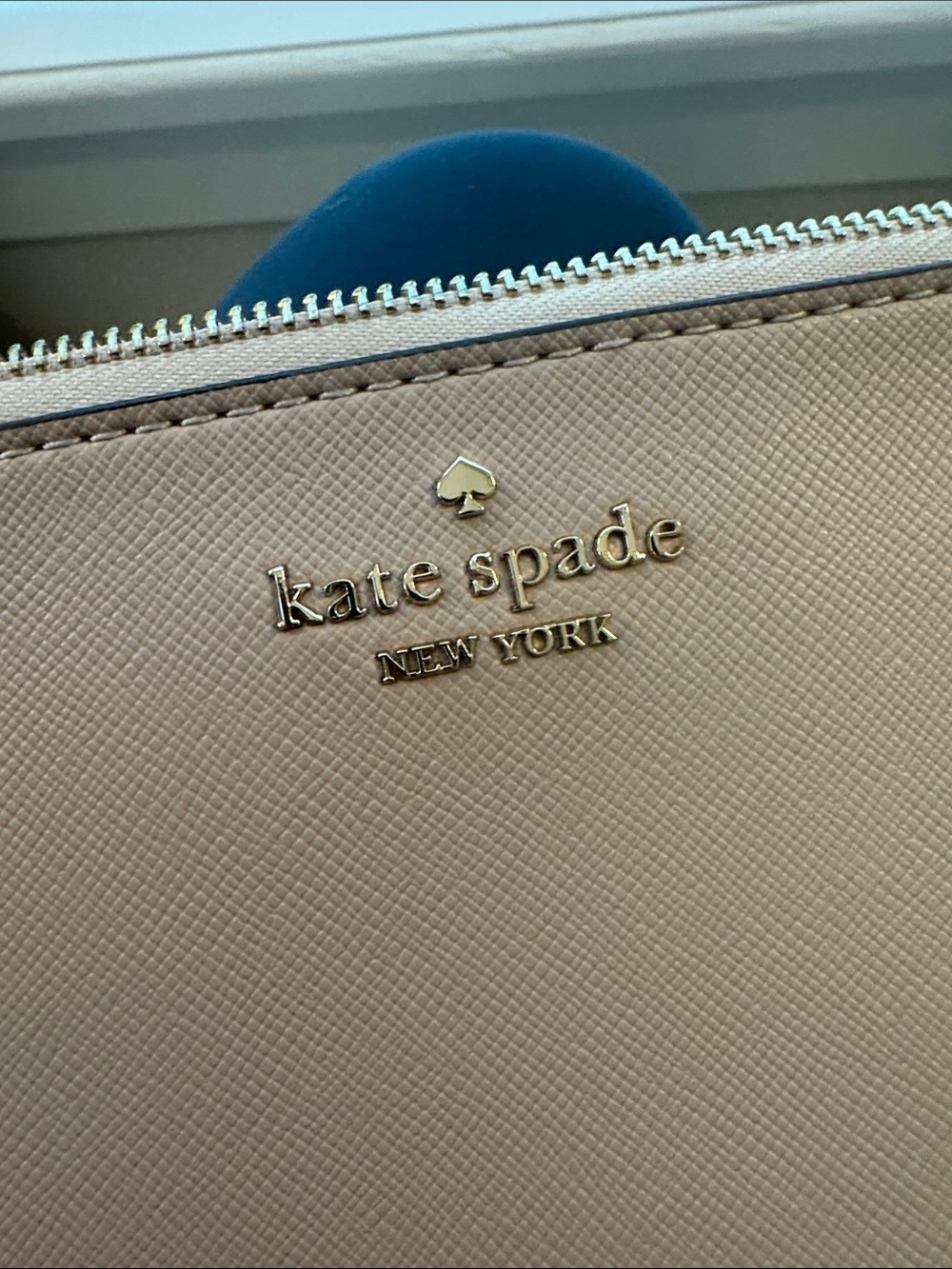 kate spade Pale Lilac Leather Wristlet with Gold Hardware - Picture 5 of 8